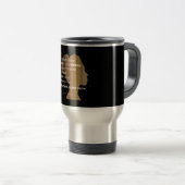 Ebony Woman, this cup is a symbol empowerment  トラベルマグ (正面右)