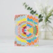 EBRレインボーカラー：エネルギーバランス ポストカード (スタンド正面)