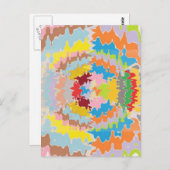 EBRレインボーカラー：エネルギーバランス ポストカード (正面/裏面)