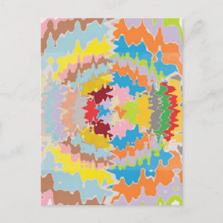 EBRレインボーカラー：エネルギーバランス ポストカード