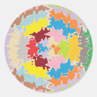 EBRレインボーカラー：エネルギーバランス ラウンドシール