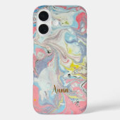 Ebru Art Pastel Abstract — Case-Mate iPhoneケース (裏面)