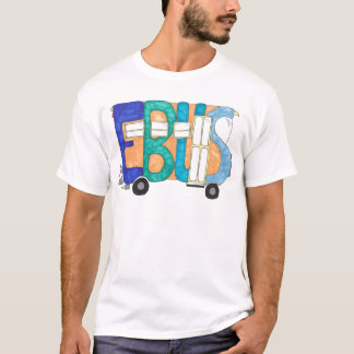 EBUS 「バス Tシャツ