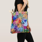 Ecatepec de Morelos Mexico City Map トートバッグ (クローズアップ)