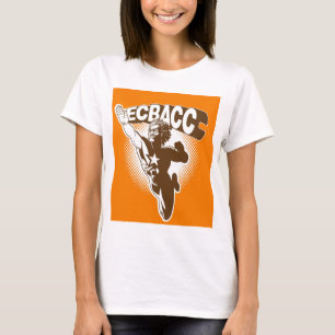 ECBACCのワイシャツ-上昇するApadamax -女性のサイズ Tシャツ