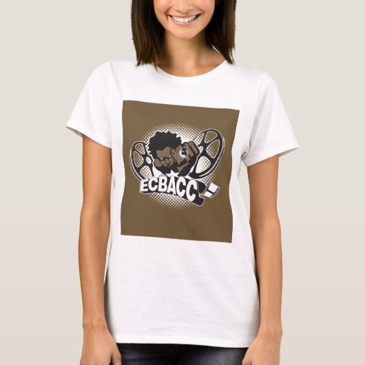 ECBACCのワイシャツ-映画で-女性のサイズ Tシャツ (正面)