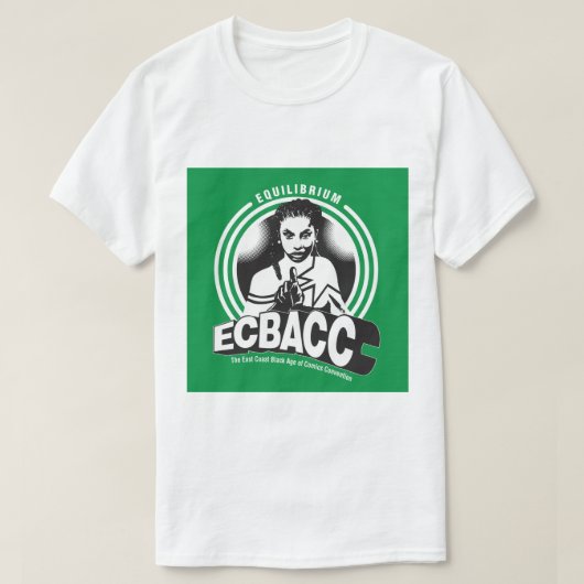 ECBACCのワイシャツ- Rayaの導くこと-人のサイズ Tシャツ (デザイン正面)