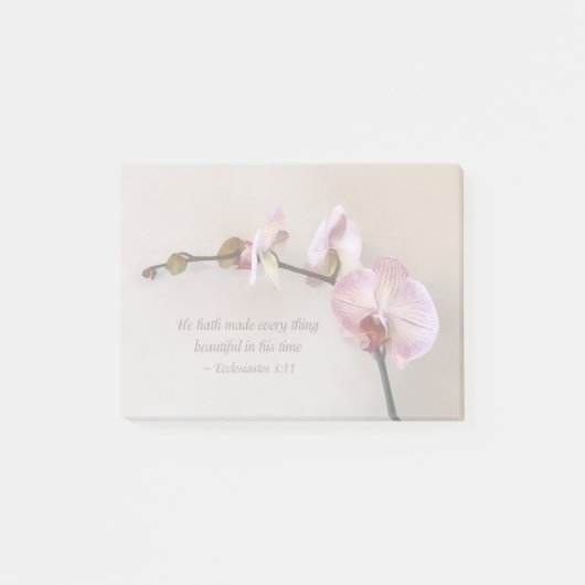 Ecc 3 11彼すべてに美しいIIを作られるHath ポストイット (正面)