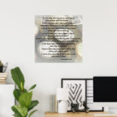 Ecc 3 1-8シーズンがあるすべてのものに ポスター (ホームオフィス)