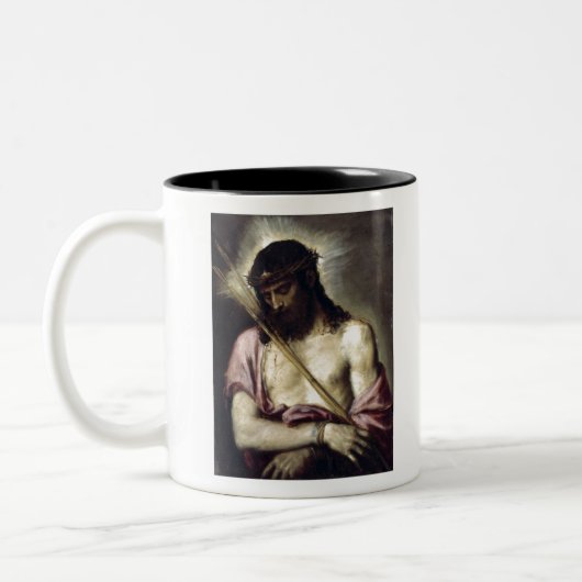 Ecce Homo – ティシャン – 1558 ツートーンマグカップ (左)