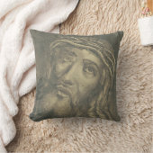 Ecce homo 聖顔のキリスト クッション (ブランケット)