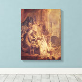 Ecce Homo, 1634 キャンバスプリント (インサイチュ (ウッドフロア))