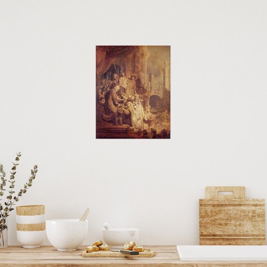 Ecce Homo, 1634 ポスター (キッチン)