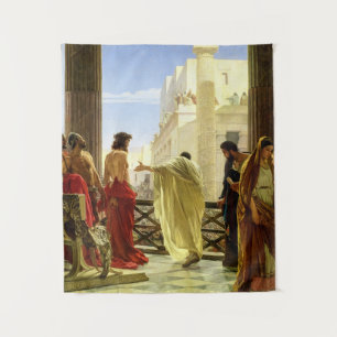 Ecce Homo, 1871年Antonio Ciseri著 タペストリー