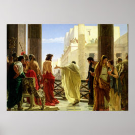 Ecce Homo, 1871年Antonio Ciseri著 ポスター