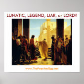 Ecce Homo (Behold the Man)プリント ポスター (正面)