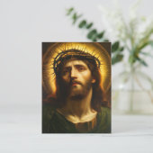 Ecce Homo | Jesus Christ with Crown of Thorns ポストカード (スタンド正面)