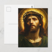 Ecce Homo | Jesus Christ with Crown of Thorns ポストカード (正面/裏面)