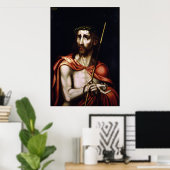 Ecce Homo - Luis de Morales - c1475 ポスター (ホームオフィス)