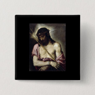 Ecce Homo - Titian - 1558 缶バッジ