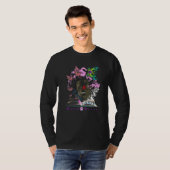 Eccentric Kooky Bong Bonesスクリプトイラストレーション Tシャツ (正面フル)