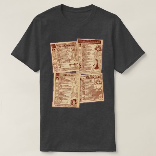 Ecchiレビュー担当者 Tシャツ (デザイン正面)