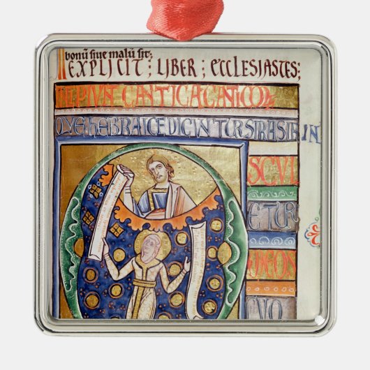 Ecclesiastesの本 メタルオーナメント (正面)
