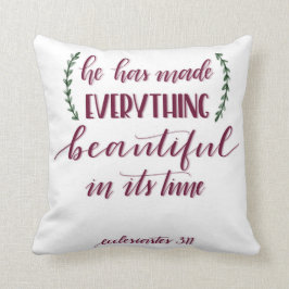 Ecclesiastesの詩 クッション