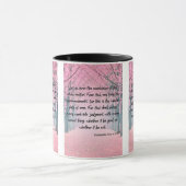 Ecclesiastes 12:13-14 KJVバイブルVerse Pic Two-Tone マグカップ (中央)