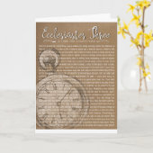 Ecclesiastes 3の宗教勇気付けられる カード (黄色い花)