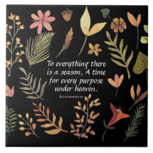 Ecclesiastes 3:1すべてには季節がある。