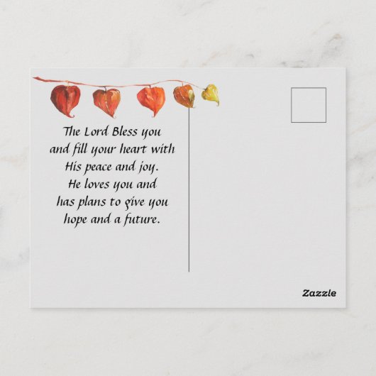 Ecclesiastes 3:1すべてには季節がある。 ポストカード (裏面)