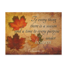 Ecclesiastes 3:1すべてには季節がある。