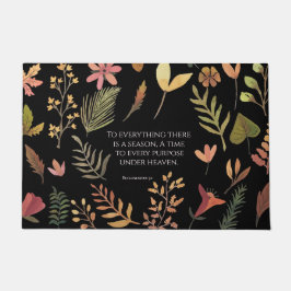 Ecclesiastes 3:1すべてのために季節がある ドアマット