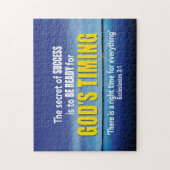 Ecclesiastes 3:1すべてのクリスチャンのための時間 ジグソーパズル (縦)