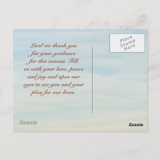 Ecclesiastes 3:1すべての季節がある ポストカード (裏面)