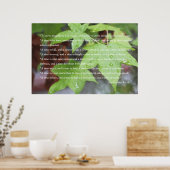 Ecclesiastes 3:1聖なる書物、 経典ポスター（バージョンB） ポスター (キッチン)