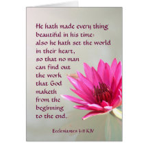 Ecclesiastes 3:11彼の時代で美しいすべてのもの