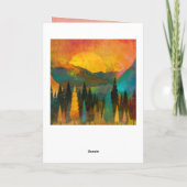 Ecclesiastes 3:11彼は万物を美しくした カード (裏面)