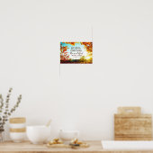 Ecclesiastes 3:11彼は全てを美しくした ポスター (キッチン)