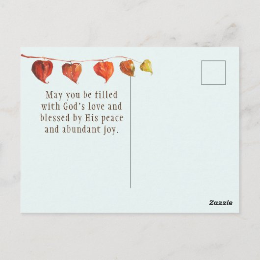 Ecclesiastes 3:11彼は全てを美しくした ポストカード (裏面)