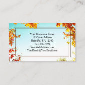 Ecclesiastes 3:11彼は全てを美しくした 名刺 (裏面)