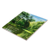 Ecclesiastes 3 11彼は全てを美しく作った タイル (側面)