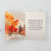 Ecclesiastes 3:11聖書の聖句秋水色 カード (内部)