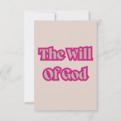 Ecclesiastes 3:14 KJVバイブル聖句Pic Greeting カード (裏面)