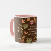 Ecclesiastes 3:4、泣く時間、笑う時間 マグカップ (正面左)