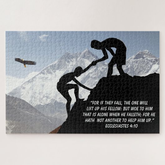 Ecclesiastes 4:10 ジグソーパズル (横)