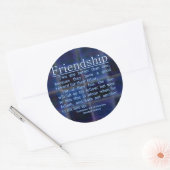 Ecclesiastes 4:9-10 ラウンドシール (封筒)