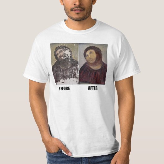 Ecco Homo Tシャツ (正面)