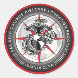 ECDEPスタンプ ラウンドシール